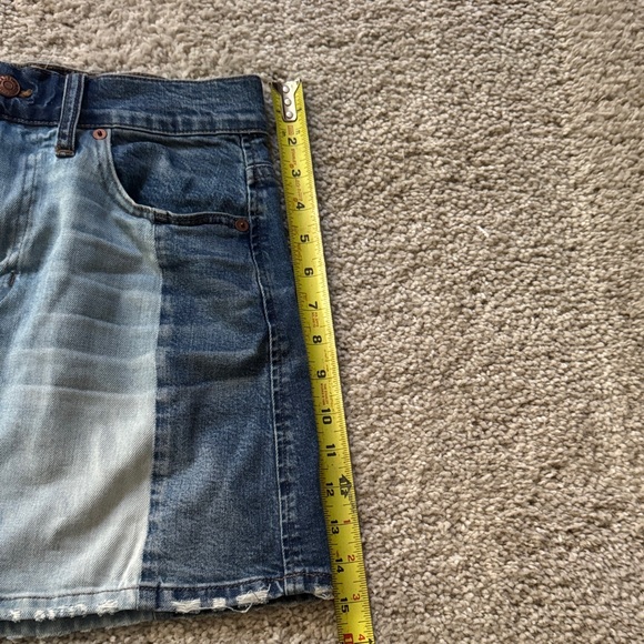 Madewell Blue Denim Skirt - Picture 4 of 4